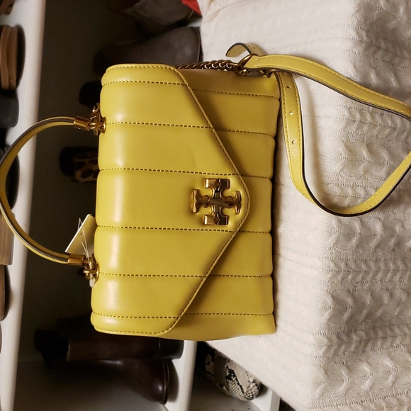 Tory Burch Kira Quilted Small Satchel - Picture 11 of 12